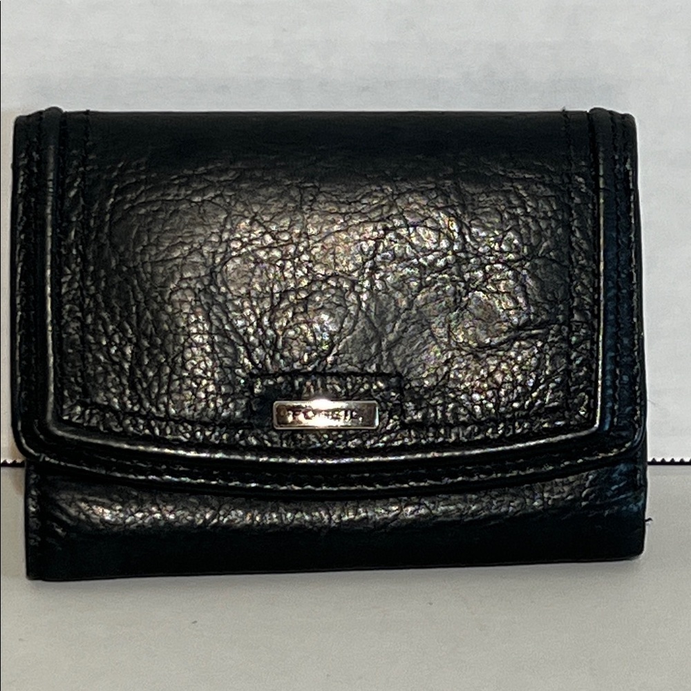 Fossil Women's Vintage Black Leather Wallet